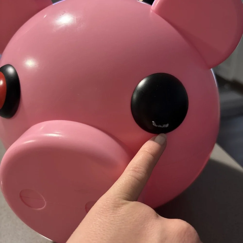 Roblox Minitoon 2020 Piggy Head Bank Roblox With‎ 5 Figures